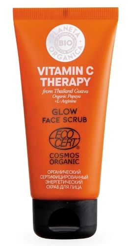 Planeta Organica BIO Vitamin C Therapy Скраб для лица, скраб для лица, 50 мл, 1 шт. фото