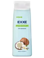 EXXE гель для душа, гель для душа, 400 мл, 1 шт, кокос + ваниль фото 