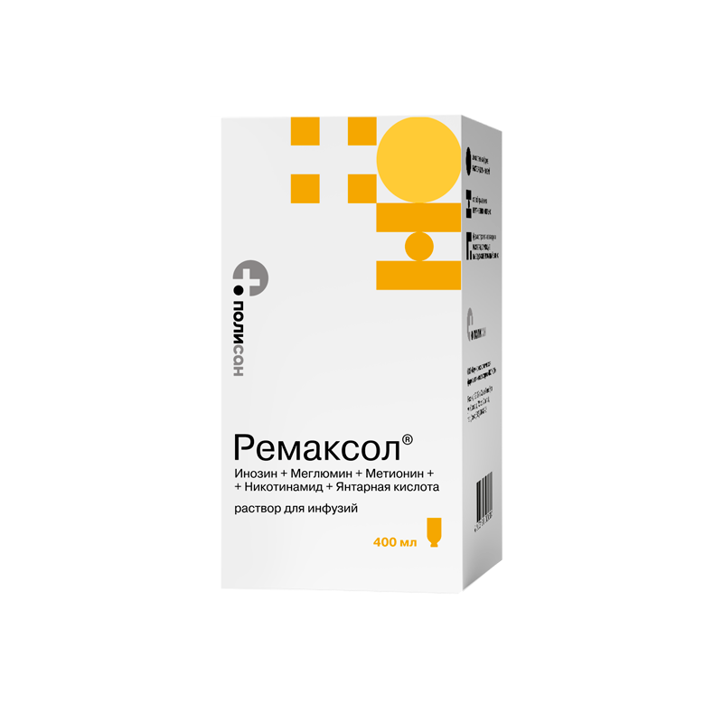 Ремаксол, раствор для инфузий, 400 мл, 1 шт. фото