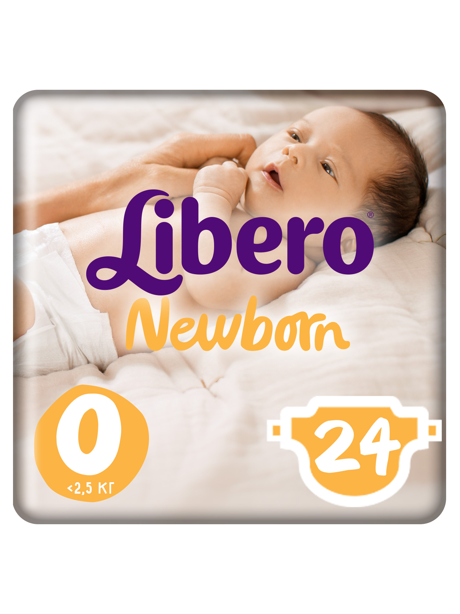 Libero Newborn 0 Подгузники для новорожденных, до 2,5кг, 24 шт. фото