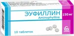 Эуфиллин, 150 мг, таблетки, 30 шт. фото