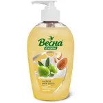 Весна Крем-мыло жидкое, мыло жидкое, 280 мл, 1 шт, с оливой и миндальным молочком фото