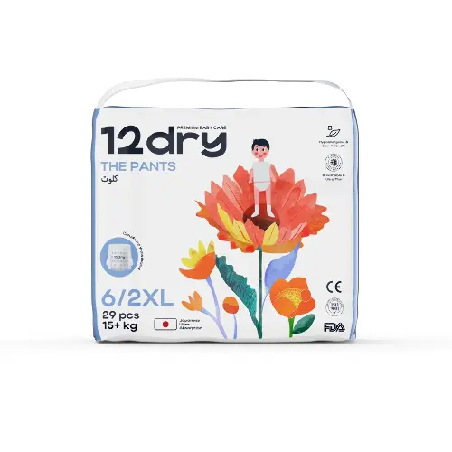 12Dry подгузники-трусики детские, XXL, 29 шт, 15+ кг фото