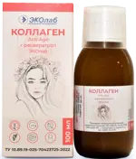 Коллаген Anti-Age + ресвератрол ЭКОлаб, жидкость для приема внутрь, 100 мл, 1 шт. фото