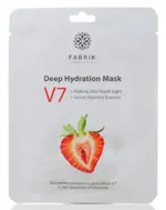 Fabrik Cosmetology V7 маска для лица тканевая витаминная, маска, 1 шт, клубника фото