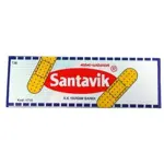 Santavik Пластырь бактерицидный, 1.9 см х 7.2 см, пластырь, 10 шт, телесный, тканевая основа фото