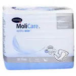 MoliCare Premium Extra soft Подгузники воздухопроницаемые, Large L (3), 30 шт, 120-150см фото