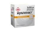 Мультипласт лейкопластырь фиксирующий, 3 см х 500 см, пластырь медицинский, 1 шт, белого цвета, тканевая основа фото 2