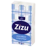 Зизу Платочки бумажные носовые, 10 шт. фото