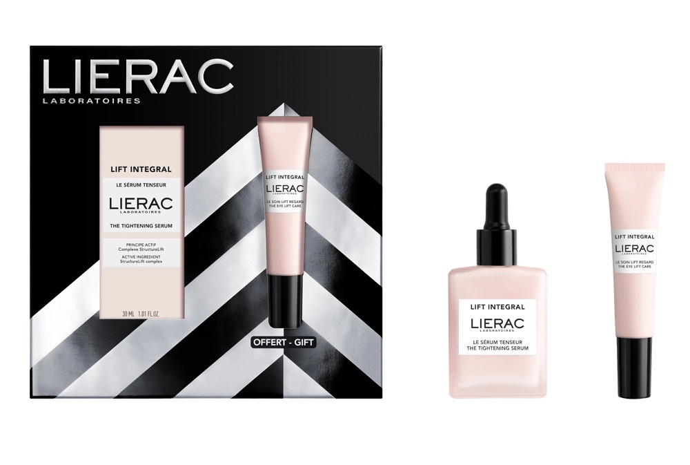 Lierac Lift Integral Крем-гель дневной для лица 50мл+ крем-лифтинг для кожи контура глаз 15мл, набор, 1 шт. фото