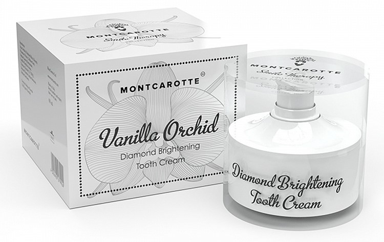 Montcarotte Бриллиантовое сияние Крем-паста зубная, паста зубная, 60 мл, 1 шт. фото