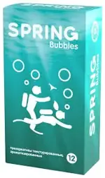 Spring Bubbles презервативы с пупырышками, набор презервативов, 12 шт. фото