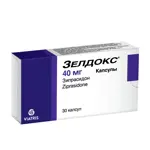 Зелдокс, 40 мг, капсулы, 30 шт. фото 2