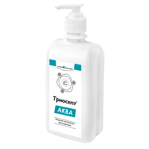 Триосепт-Аква кожный антисептик, 500 мл, 1 шт, без спирта фото