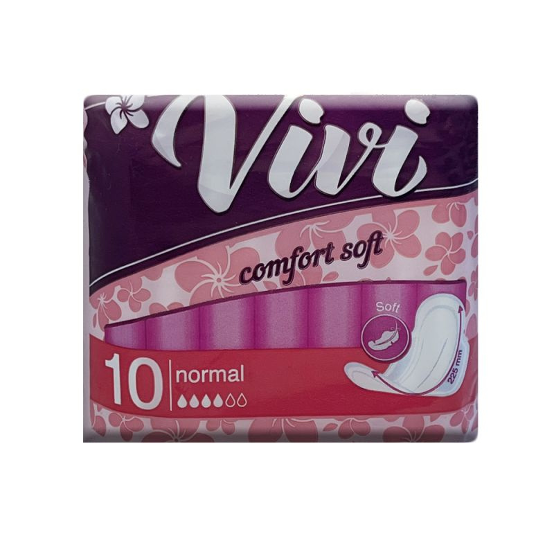 Vivi Comfort Soft Normal Прокладки женские гигиенические, прокладки гигиенические, 10 шт, 4 капли фото