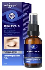 Векингель П Гель гипоаллергенный для ежедневного очищения поверхности век и ресниц, гель для наружного применения, 15 мл, 1 шт. фото