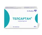 Телсартан, 40 мг, таблетки, покрытые пленочной оболочкой, 30 шт. фото