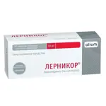 Лерникор, 10 мг, таблетки, покрытые пленочной оболочкой, 60 шт. фото
