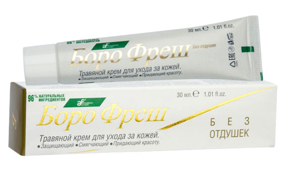 Боро Фреш, крем для тела, 30 мл, 1 шт, без отдушки фото