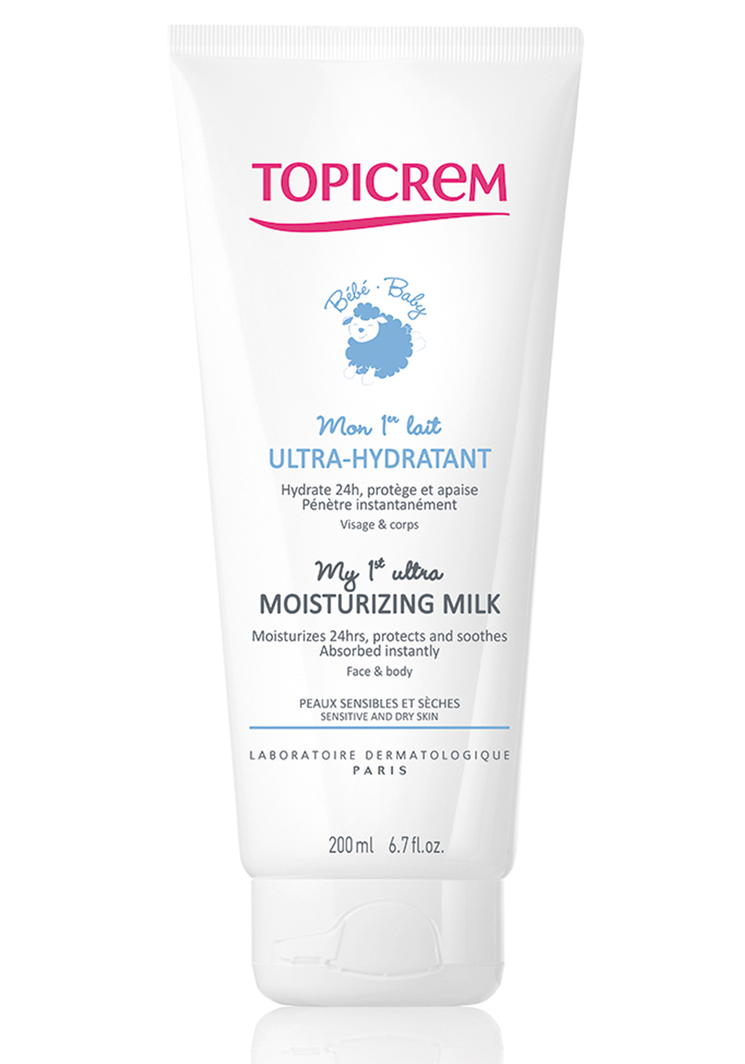 Topicrem Мое первое ультра-увлажняющее молочко, молочко, 200 мл, 1 шт. фото