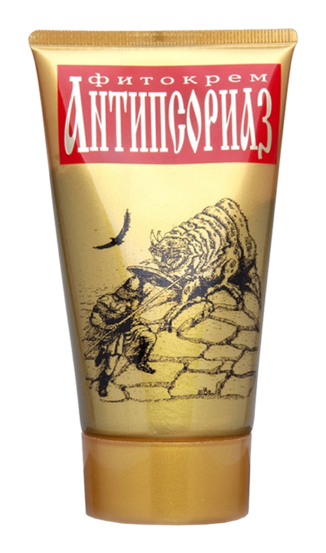 Антипсориаз концентрированный фитокрем, крем, 130 г, 1 шт, красного цвета фото