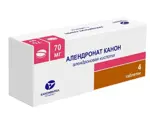 Алендронат, 70 мг, таблетки, 4 шт. фото
