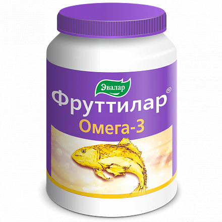 Фруттилар Омега-3, пастилки жевательные, 4 г, 30 шт. фото