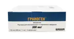 Граноген, 300 мкг/мл, раствор для внутривенного и подкожного введения, 1 мл, 5 шт. фото 