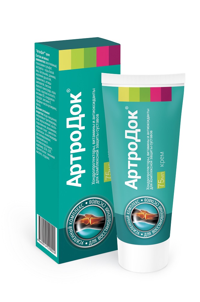 АртроДок крем, крем, 75 мл, 1 шт. фото