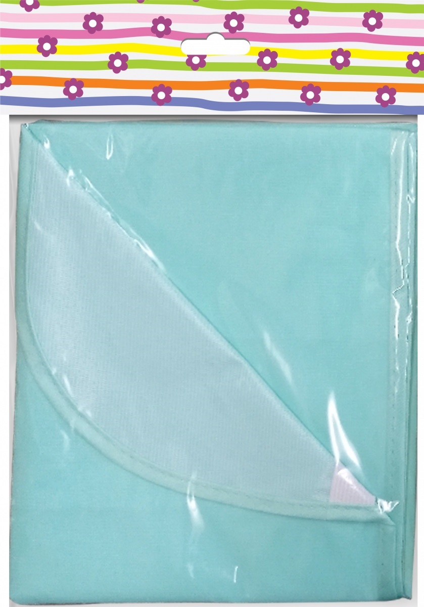 Dino&Rhino Клеенка подкладная с ПВХ покрытием с резинками-держателями, 0.5 м х 0.7 м, 1 шт, цвет в ассортименте фото