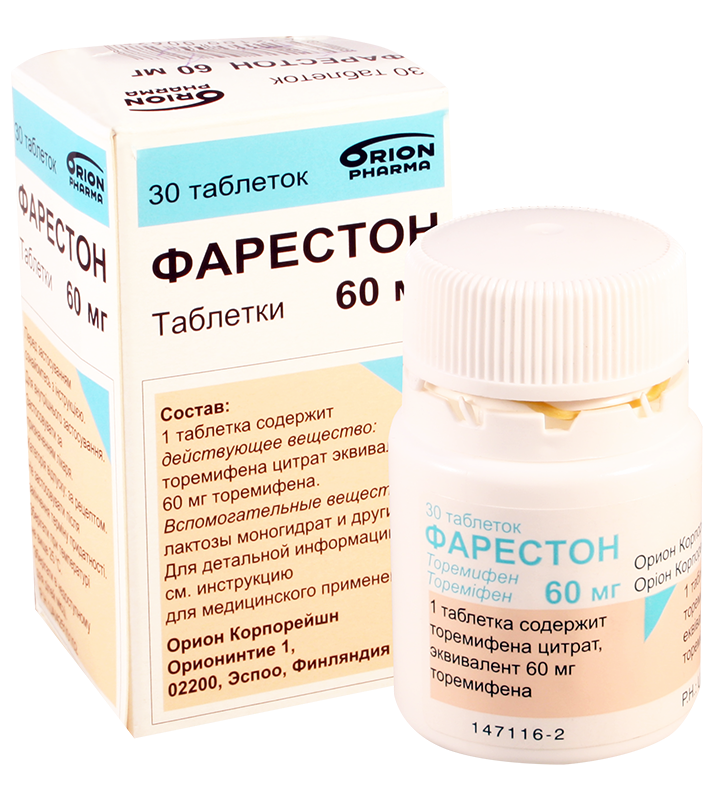 Фарестон, 60 мг, таблетки, 30 шт. фото