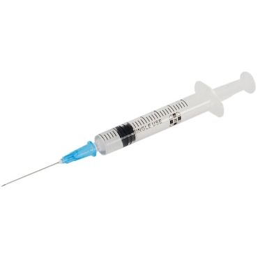 Шприц 3-х компонентный KD-Ject, 3 мл, шприц в комплекте с иглой, 1 шт, 23G (0.6 х 30 мм) фото