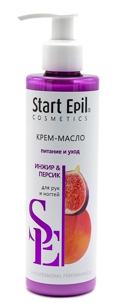 Start Epil Крем-масло для рук Инжир и Персик, крем-масло, 250 мл, 1 шт. фото