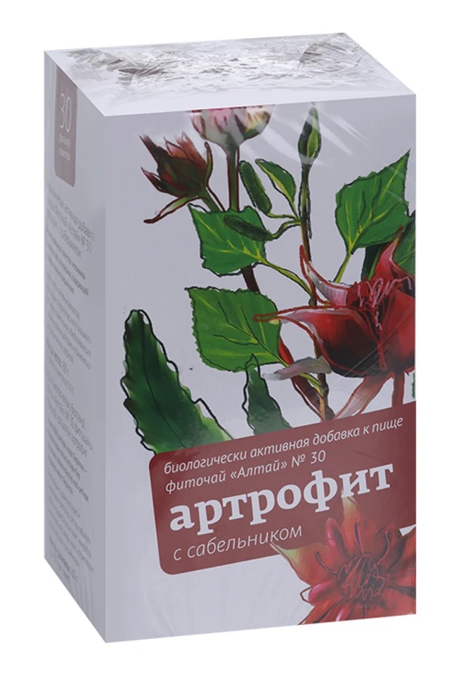 Фиточай Алтай №30 Артрофит, фиточай, 30 шт, с сабельником фото