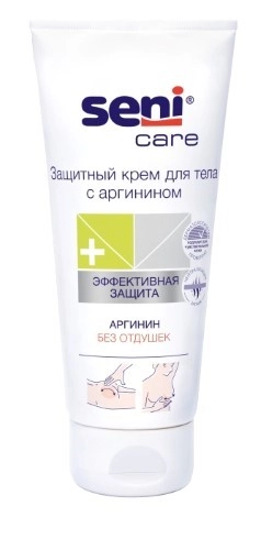 Seni Care Крем для тела защитный, крем для тела, 200 мл, 1 шт, с аргинином фото