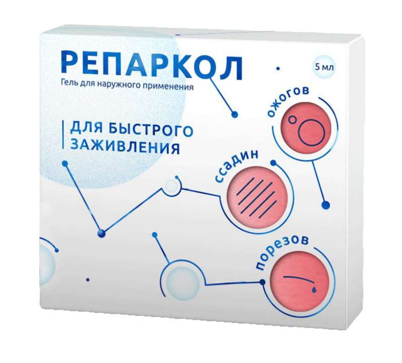 Репаркол Гель коллагеновый, 7%, гель для наружного применения, 5 мл, 1 шт. фото
