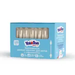 Yokosun Ватные палочки для детей с ограничителем, ватные палочки, 100 шт. фото 