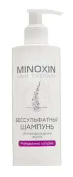 Миноксин Шампунь бессульфатный против выпадения волос, шампунь, 250 мл, 1 шт. фото