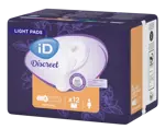 ID Discreet Light Normal, прокладки урологические, 12 шт, 3 капли фото