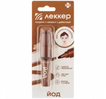 Леккер Йод Фломастер, 5%, раствор спиртовой, 5 мл, 1 шт. фото