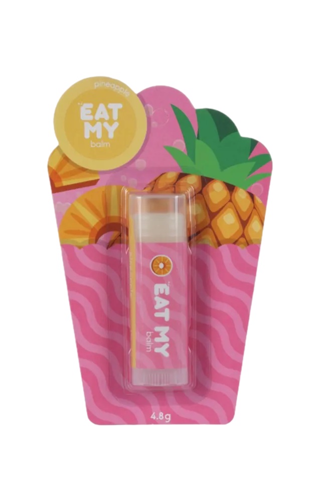 EAT MY Бальзам для губ, бальзам, 4.8 г, 1 шт, ананас фото