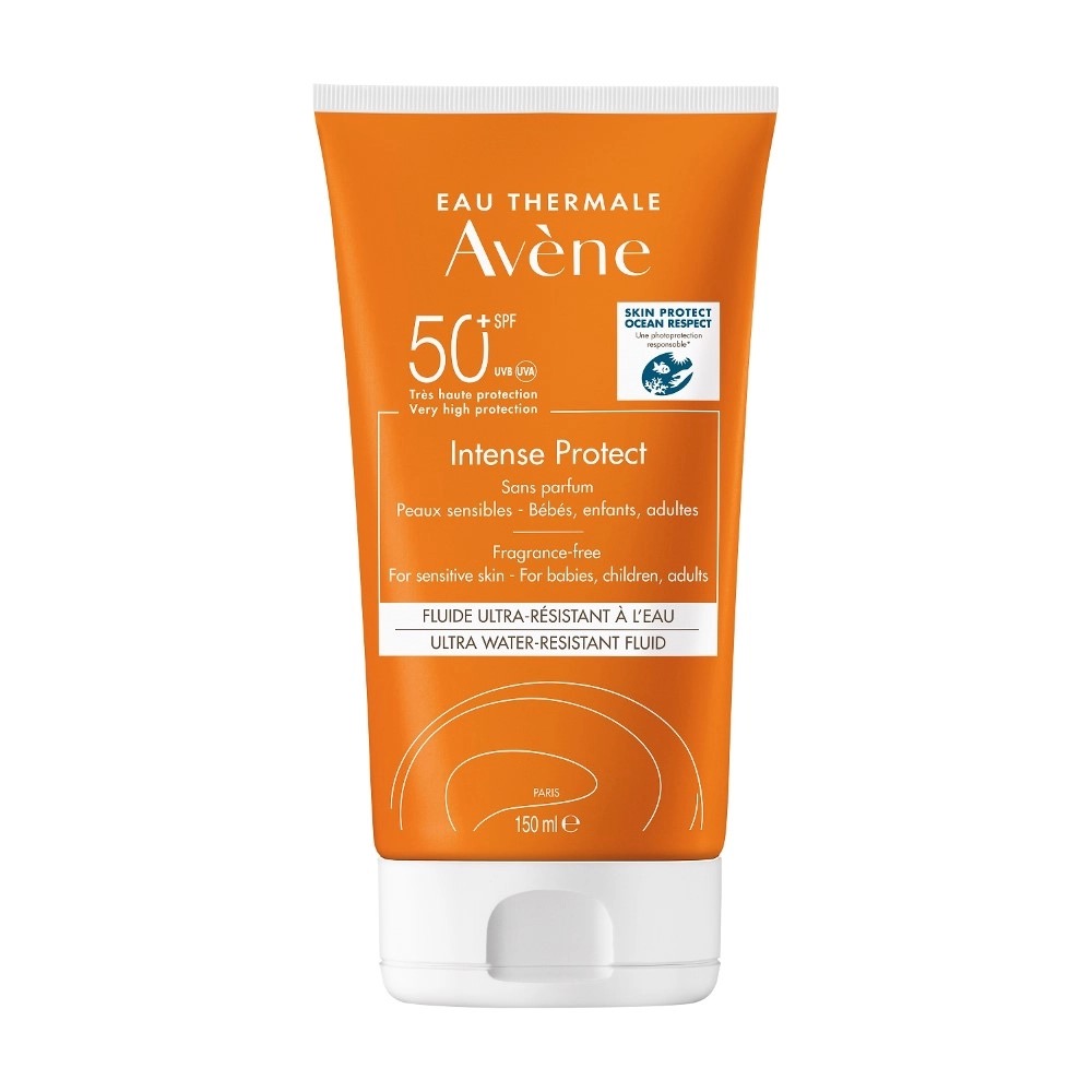 Avene Intense Protect Флюид ультра-водостойкий солнцезащитный, 150 мл, 1 шт, SPF 50 фото