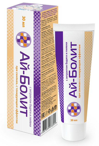 Ай-болит, крем для наружного применения, 30 мл, 1 шт, тонирующий эффект фото