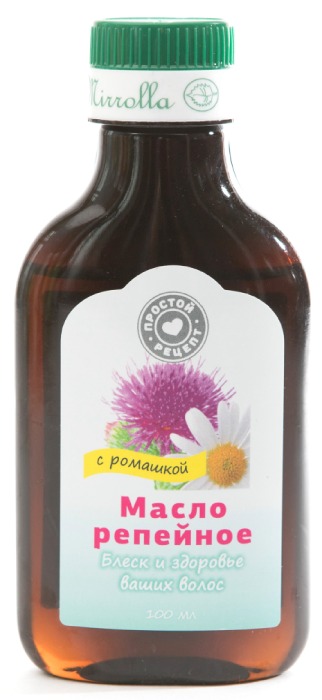 Масло репейное с ромашкой, маска для волос, 100 мл, 1 шт. фото