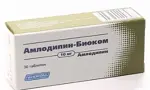 Амлодипин-Биоком, 10 мг, таблетки, 30 шт. фото