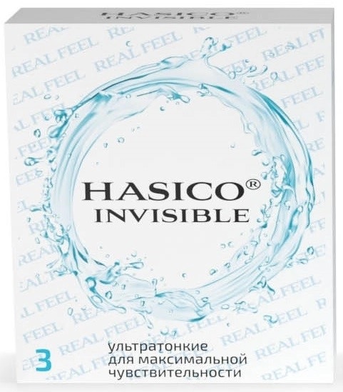 Hasico Презервативы, презервативы, 3 шт, ультратонкие фото
