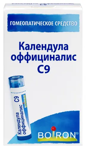 Календула Оффициналис С9, гранулы гомеопатические, 4 г, 1 шт. фото