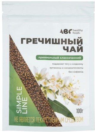 АВС Хэлси Фуд Чай гречишный, сырье растительное, 100 г, 1 шт. фото