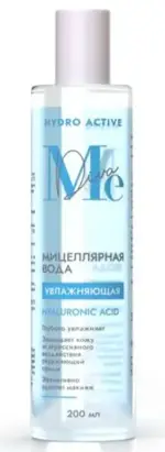 Mediva вода мицеллярная с гиалуроновой кислотой, вода мицеллярная, 200 мл, 1 шт. фото