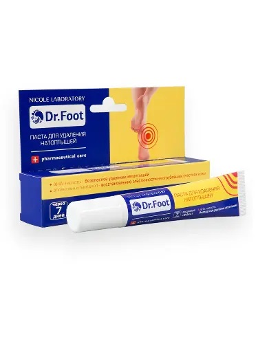 Dr.Foot Паста для удаления натоптышей, паста, 20 мл, 1 шт. фото